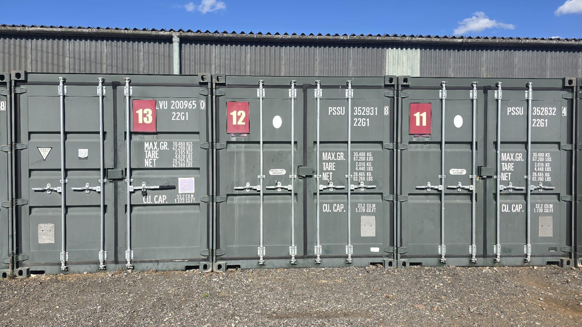 Container Storage Facility
